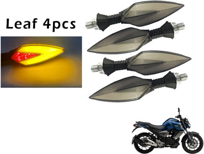 Generox Front, Rear LED Indicator Light for Yamaha FZS FI(Red, Yellow)