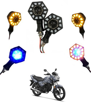AYW Front LED Indicator Light for Universal For Bike Universal For Bike(Blue, Yellow)
