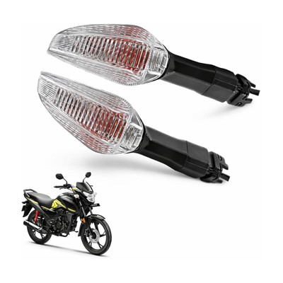 BIKEBLOOM Side, Rear, Front Incandescent Indicator Light for Honda ...