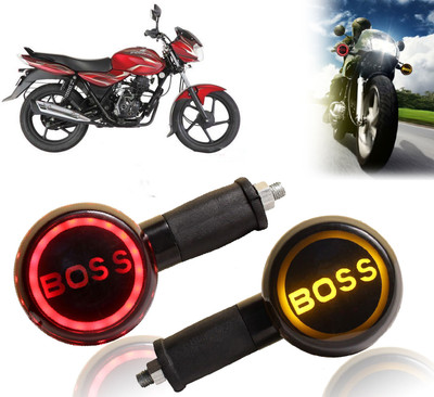 AUTO PEARL Side LED Indicator Light for Bajaj Discover 100 DTS-i(Yellow, Red)