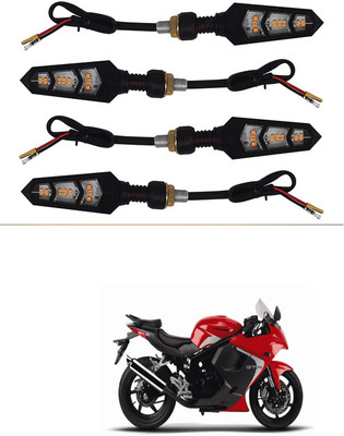 LOVMOTO Side LED Indicator Light for Hyosung GT250R(Amber)