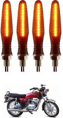 E-Shoppe Front, Rear, Side LED Indicator Light for Yamaha RX 100(Yellow)