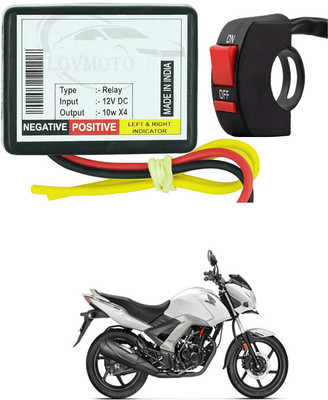 LOVMOTO Front, Rear LED Indicator Light for Honda CB Twister(Yellow)