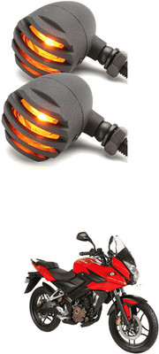 LOVMOTO Front, Rear LED Indicator Light for Bajaj Pulsar 150 DTS-i(Yellow)