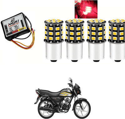 PRTEK Front, Side LED Indicator Light for Honda Universal For Bike(Red)