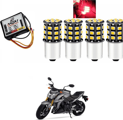 PRTEK Front, Side LED Indicator Light for Suzuki GS(Red)
