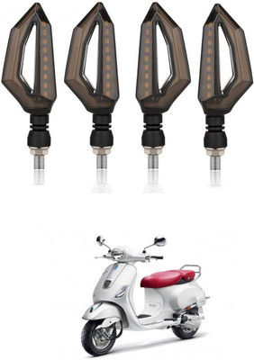 PRTEK Front, Rear LED Indicator Light for Piaggio(Multicolor)