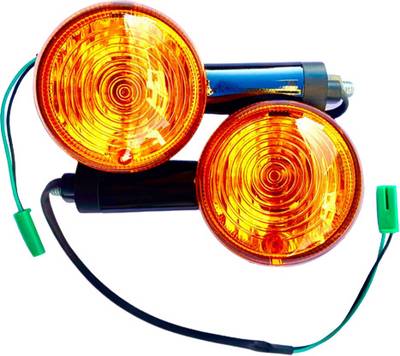 Marchteck Front, Rear NA Indicator Light for Bullet, Royal Enfield Meteor 350, CLASSIC REBORN 350