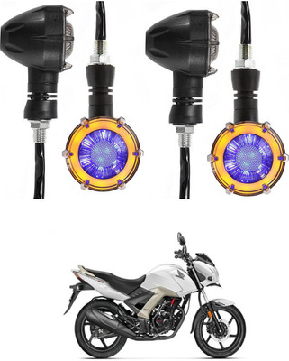 PRTEK Universal High Bright Front Rear Led Side Indicator Turn Signal V1191 Indicator Light Motorbike LED for Honda (12 V, 12 W)(CB Twister, Pack of 4)