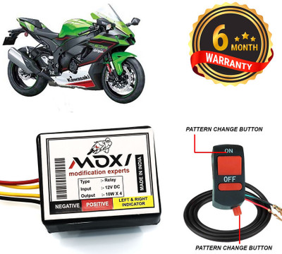 AUTO PEARL Front, Rear Flasher Indicator Light for Kawasaki Ninja