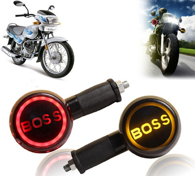 AUTO PEARL Side LED Indicator Light for TVS Victor(Yellow, Red)