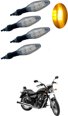 PRTEK Front, Rear LED Indicator Light for Royal Enfield Thunder Bird 350(Multicolor)