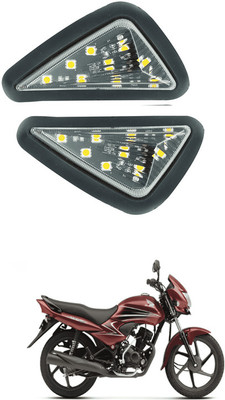 LOVMOTO Front LED Indicator Light for Honda Dream Yuga(Black)