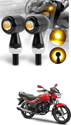 LOVMOTO Front, Rear LED Indicator Light for Mahindra Pantero(Yellow)
