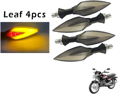 Generox Front, Rear LED Indicator Light for Hero HF(Red, Yellow)
