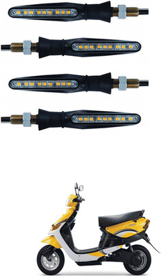 LOVMOTO Side LED Indicator Light for Universal For Bike(Amber)