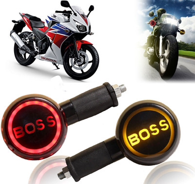 AUTO PEARL Side LED Indicator Light for Honda CBR(Yellow, Red)