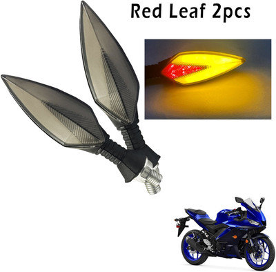 Generox Front, Rear, Side LED Indicator Light for Yamaha YZF R3(Red, Yellow)