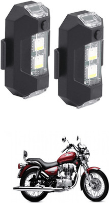 LOVMOTO Side LED Indicator Light for Royal Enfield Electra Twin Spark(Multicolor)