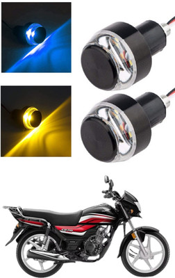 DriveXpert Front LED Indicator Light for Honda Dream CD110(Yellow, Blue)