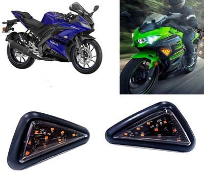AUTO PEARL Side LED Indicator Light for Yamaha YZF R15(Yellow)