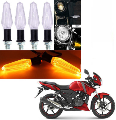 RawatZ Side LED Indicator Light for TVS Apache RTR 160(Yellow)