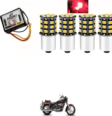PRTEK Front, Side LED Indicator Light for Hyosung Aquila 250(Red)