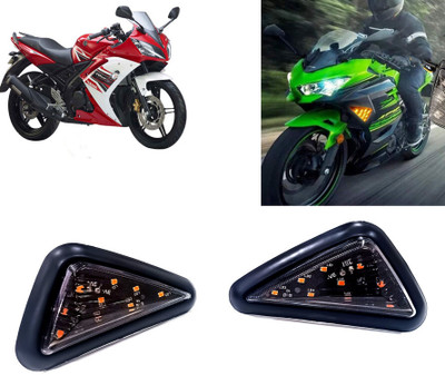 AUTO PEARL Side LED Indicator Light for Yamaha YZF R15(Yellow)