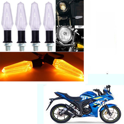 RawatZ Side LED Indicator Light for Suzuki Gixxer SF(Yellow)