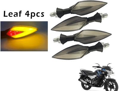Generox Front, Rear LED Indicator Light for Bajaj Discover 125 T(Red, Yellow)