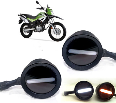 AUTO PEARL Front LED Indicator Light for Hero Impulse(White, Yellow)