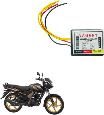 Vagary Rear LED Indicator Light for TVS Star City(Yellow)