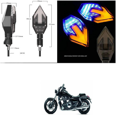 PRTEK Universal High Bright Front Rear Led Side Indicator Turn Signal V936 Indicator Light Motorbike LED for Yamaha (12 V, 12 W)(SZ-S, Pack of 4)