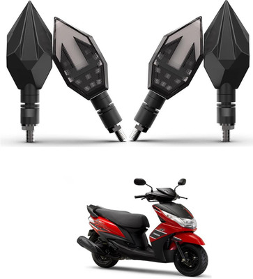 PRTEK Front, Rear LED Indicator Light for Yamaha Ray Z(Multicolor)