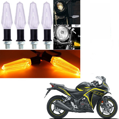 BR TrendZ Side LED Indicator Light for Honda CBR 250R(Yellow)