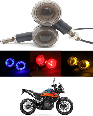 monolive Front LED Indicator Light for KTM Universal For Bike(Blue, Red, Yellow)
