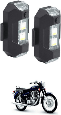 LOVMOTO Universal LED Aircraft Strobe Lights 3 Colors Drone Lights Safety Signal AR61 Interior Light Motorbike LED (12 V, 12 W)(Universal For Bike, Pack of 1)