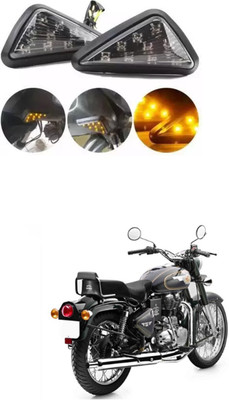 XZRTZ Rear Incandescent Indicator Light for Royal Enfield 500(Yellow)