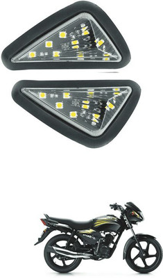 GONAMA Side LED Indicator Light for TVS Star City(Yellow)
