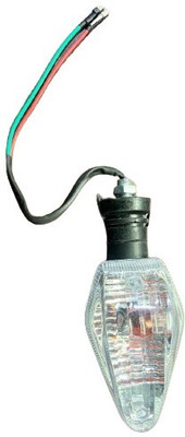 Vinita Store Side Flasher Indicator Light for TVS Pheonix(Red)