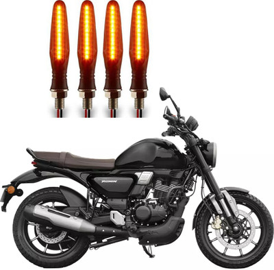 MOTORMANIA Front, Rear, Side LED Indicator Light for NA(Yellow)