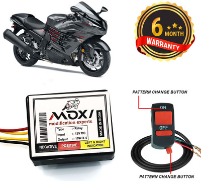 AUTO PEARL Front, Rear Flasher Indicator Light for Kawasaki Ninja