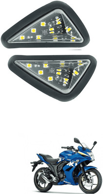 LOVMOTO Side LED Indicator Light for Suzuki Gixxer SF(Yellow)