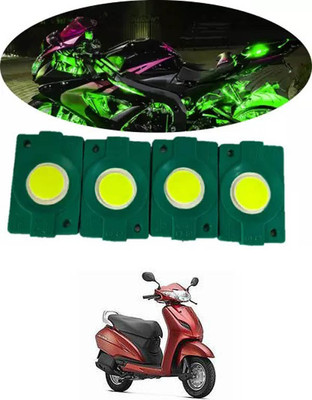 FKOK Front, Rear, Side LED Indicator Light for Honda Activa 3G(Green)