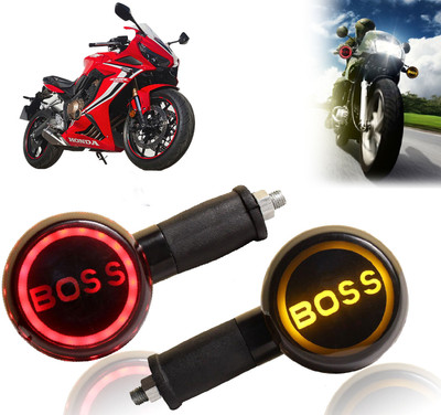 AUTO PEARL Side LED Indicator Light for Honda CBR(Yellow, Red)