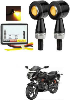 LOVMOTO Front, Rear LED Indicator Light for TVS Jupiter(Yellow)