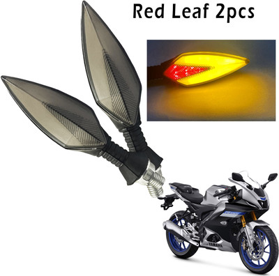 Generox Front, Rear, Side LED Indicator Light for Yamaha R15 M(Red, Yellow)