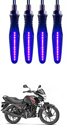 E-Shoppe Front, Rear, Side LED Indicator Light for Suzuki Sling Shot(Blue)