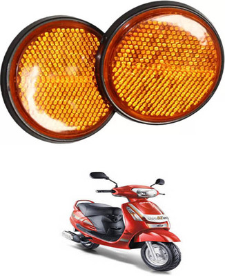 E-Shoppe Front, Rear, Side LED Indicator Light for Mahindra Duro DZ(Yellow)