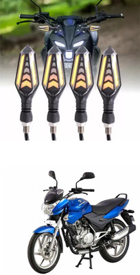 PRTEK Rear LED Indicator Light for Bajaj Discover 125 DTS-i(Blue)